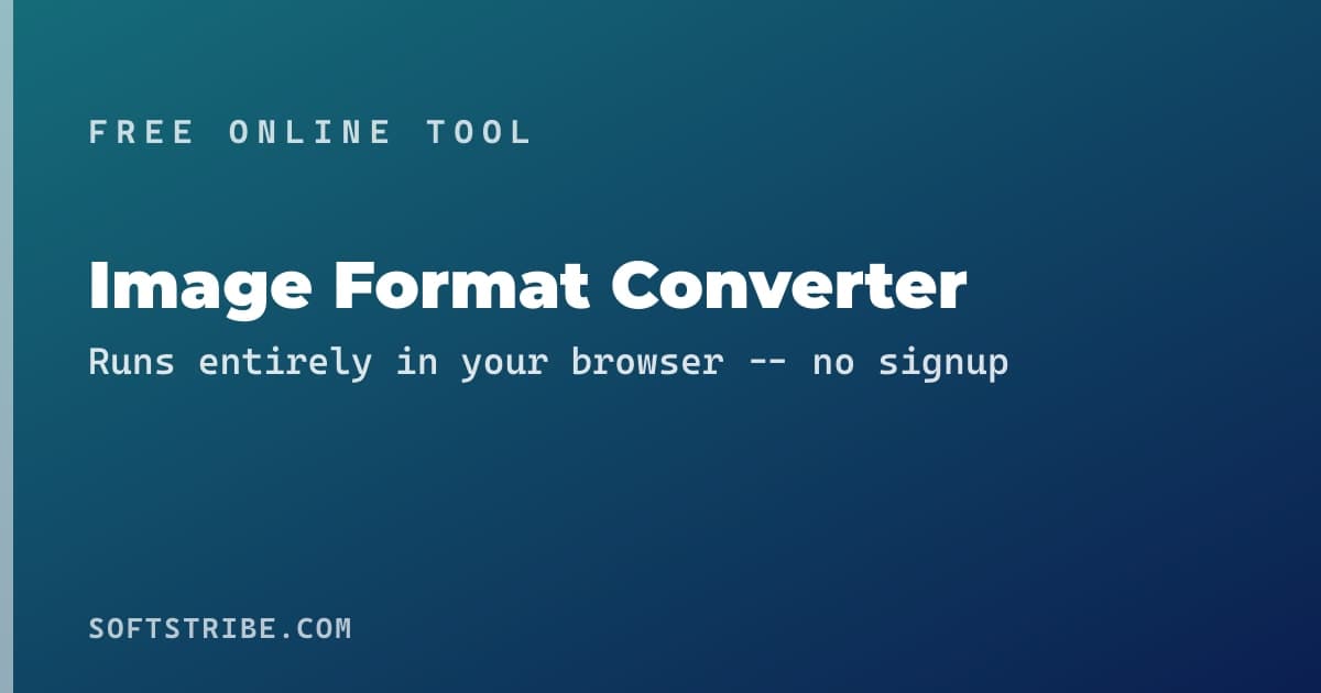 Image Format Converter