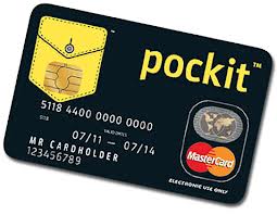 The image of Pockit Prepaid MasterCard Card