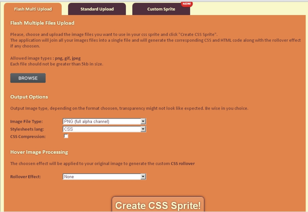 CSS Sprites Builder